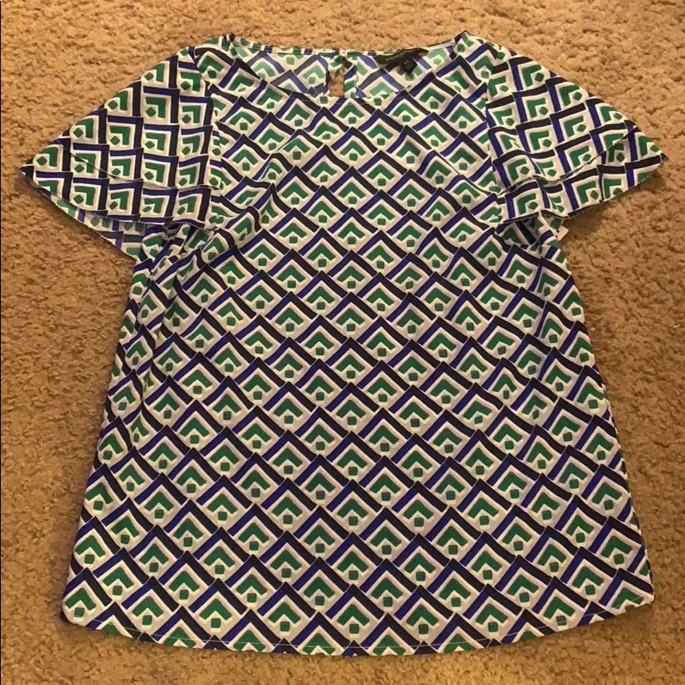 NWT Banana Republic Short Sleeve Blouse